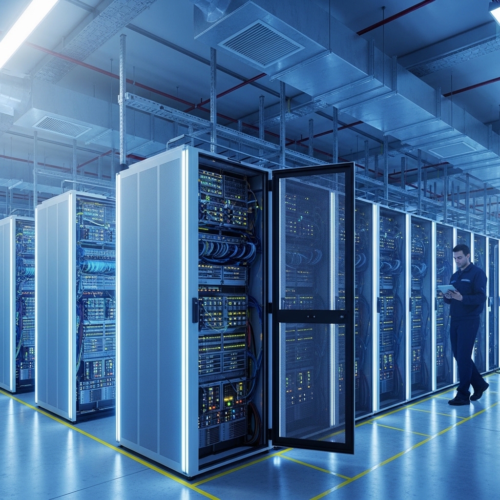 Servers in a data center